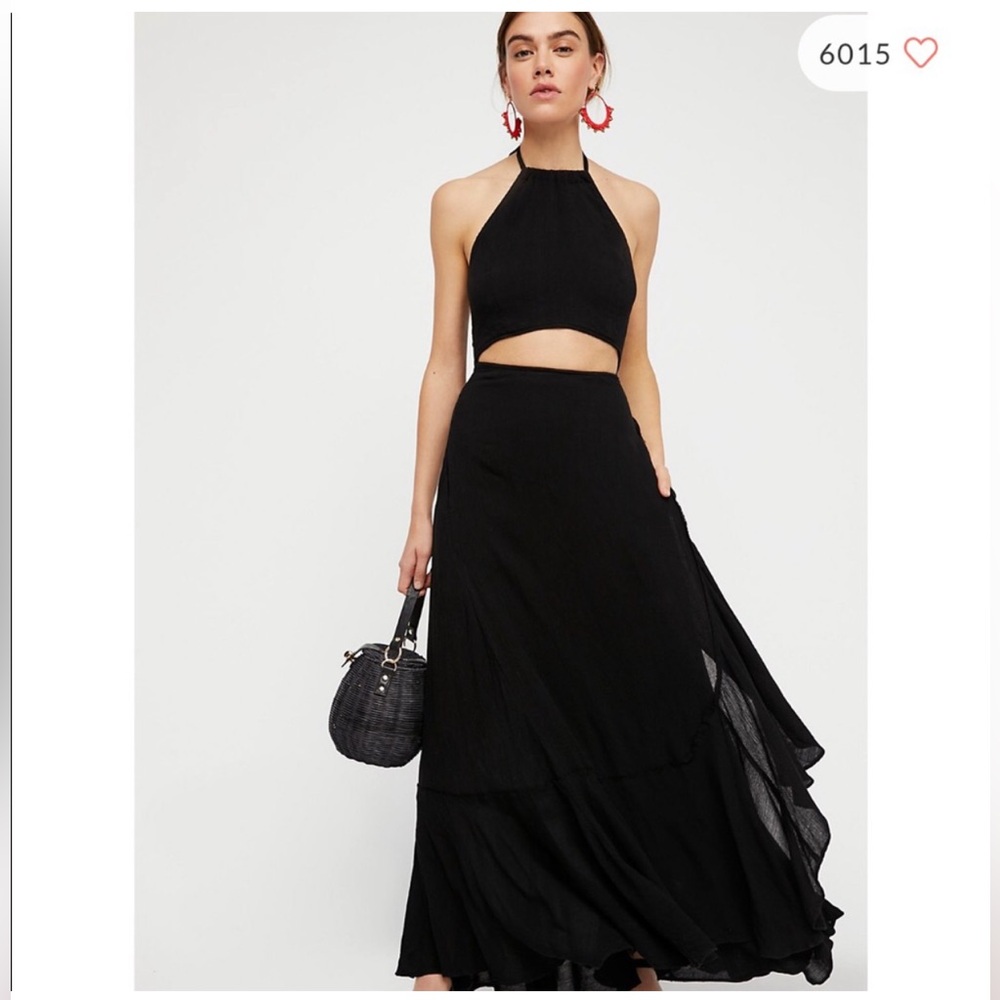 New Free People Bring On The Heat Maxi Dress size XS